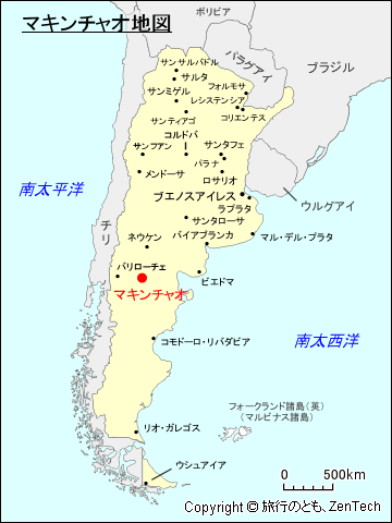 マキンチャオ地図