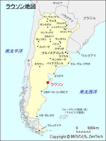 ラウソン地図