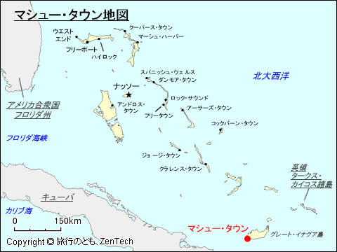 マシュー・タウン地図