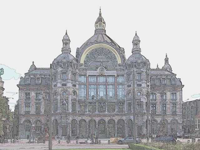 アントワープ中央駅