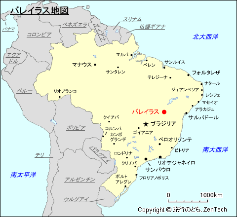 バレイラス地図