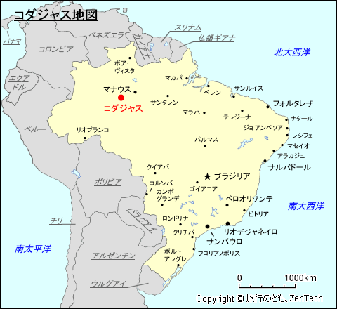 コダジャス地図