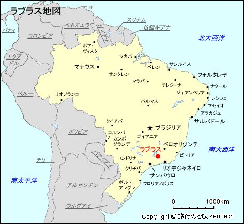 ラブラス地図