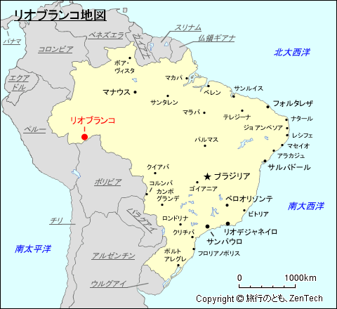 リオブランコ地図