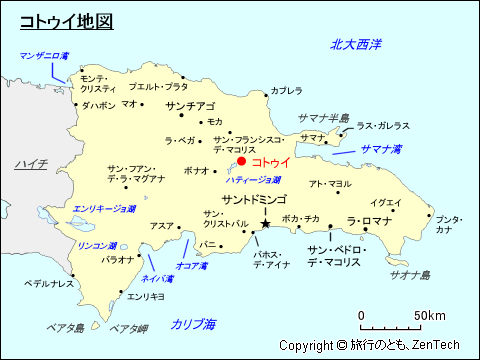 コトゥイ地図