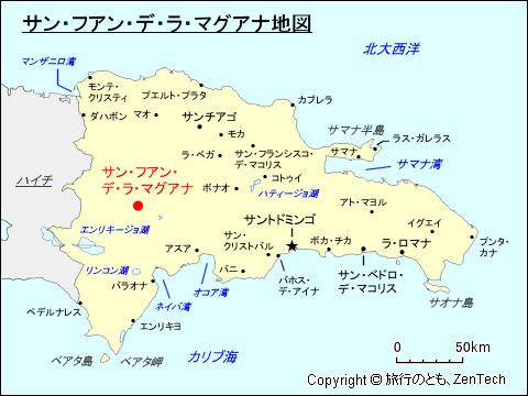 サン・フアン地図