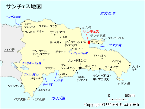 サンチェス地図