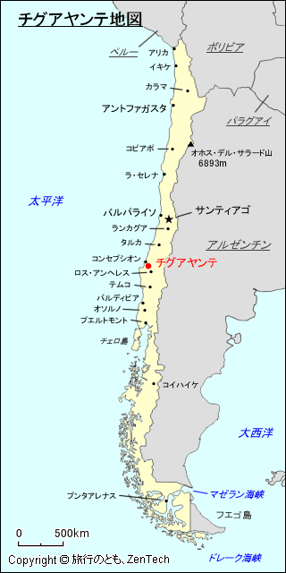 チグアヤンテ地図