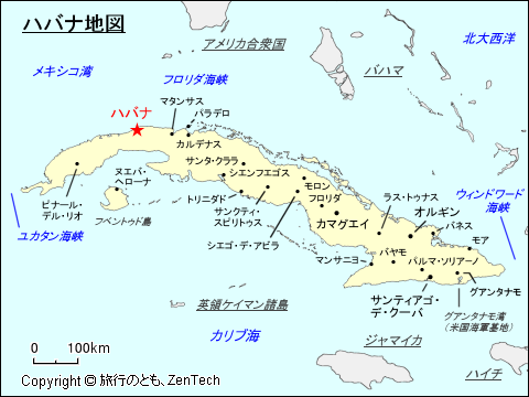 ハバナ地図