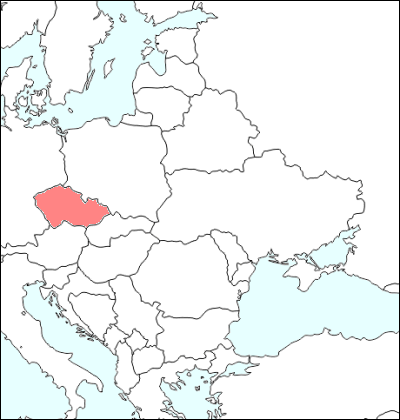 東ヨーロッパにおけるスロバキアの位置