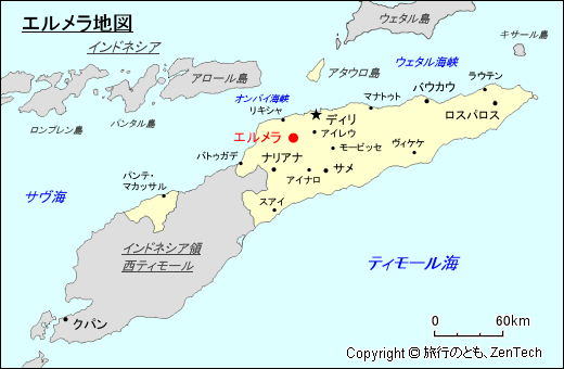 エルメラ地図