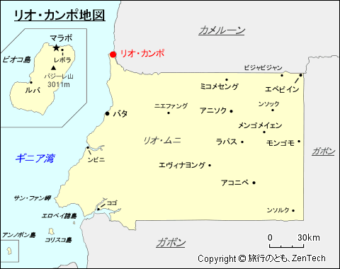 リオ・カンポ地図