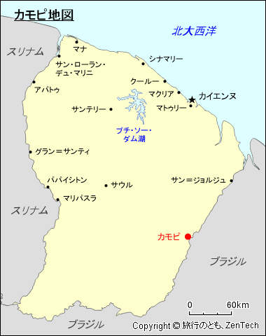 カモピ地図