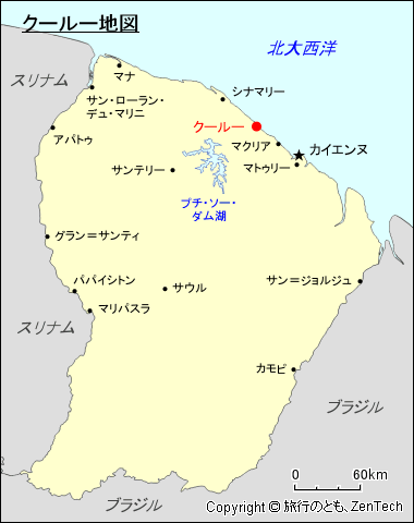 クールー地図