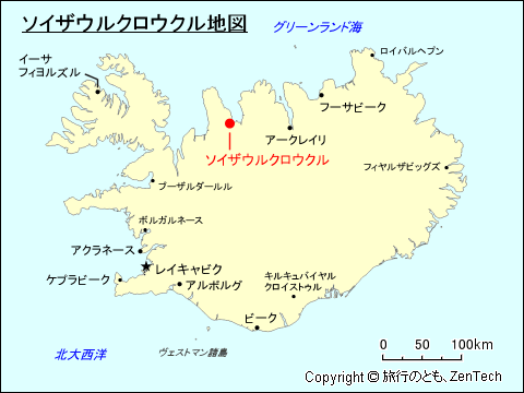 ソイザウルクロウクル地図