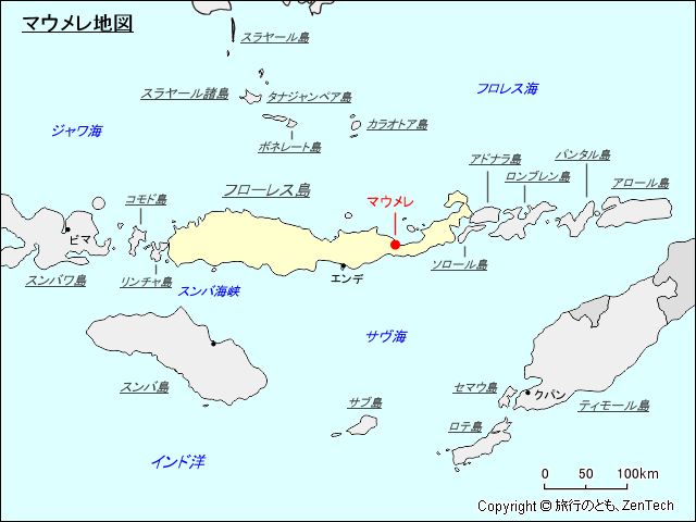 マウメレ地図