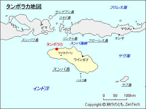 タンボラカ地図