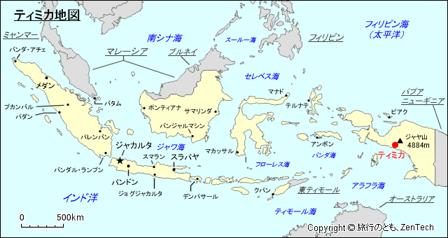 ティミカ地図