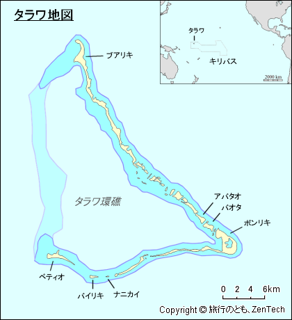 タラワ地図