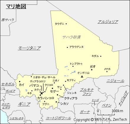 マリ地図