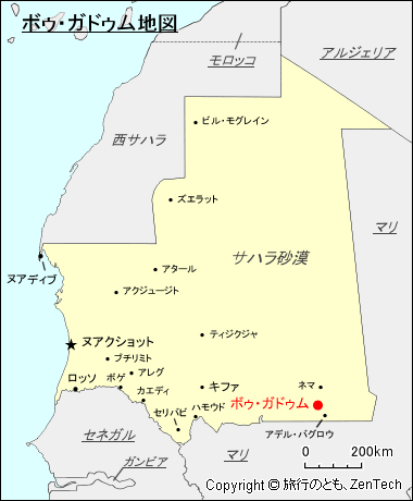 ボゥ・ガドゥム地図