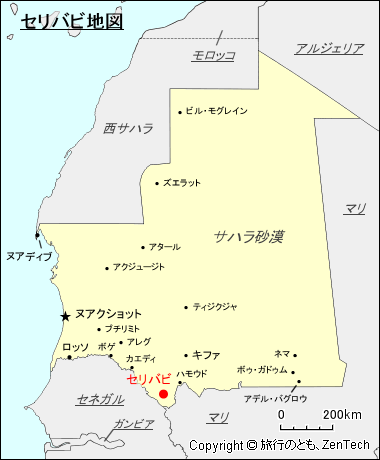 セリバビ地図
