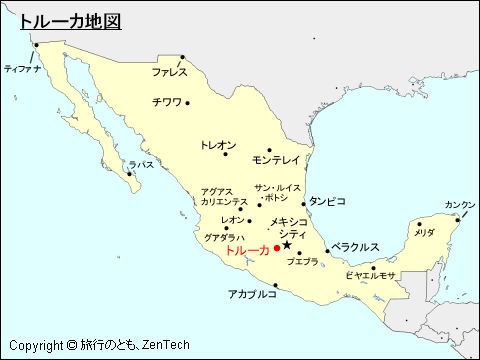 トルーカ地図