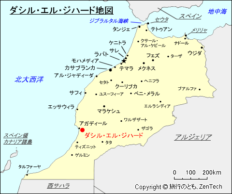 ダシル・エル・ジハード地図
