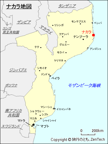 ナカラ地図