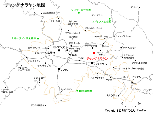チャングナラヤン地図
