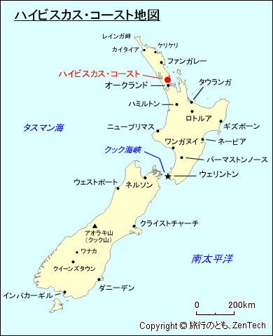 ハイビスカス・コースト地図