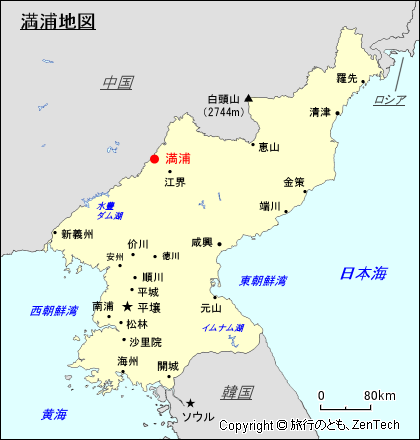 満浦地図