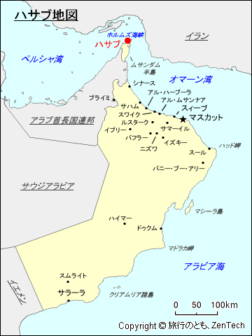 ハサブ地図