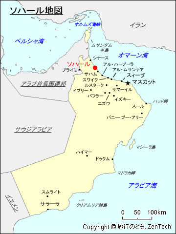 ソハール地図