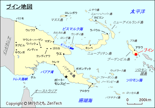 ブイン地図