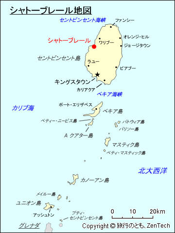シャトーブレール地図