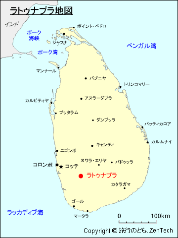 ラトゥナプラ地図