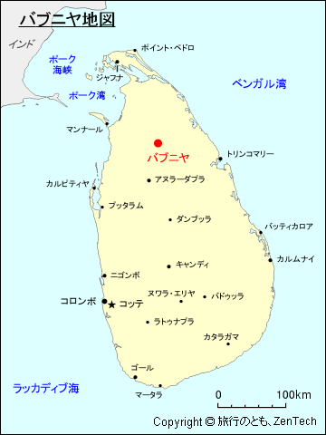 バブニヤ地図