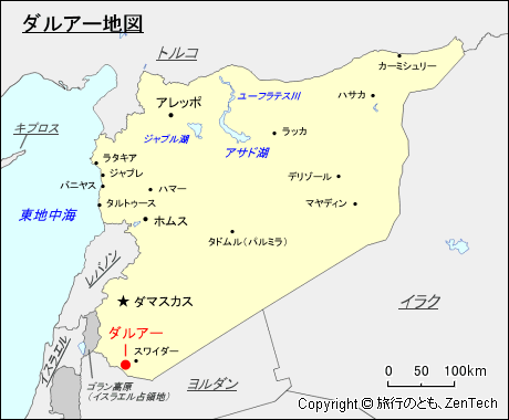 ダルアー地図