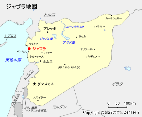 ジャブラ地図