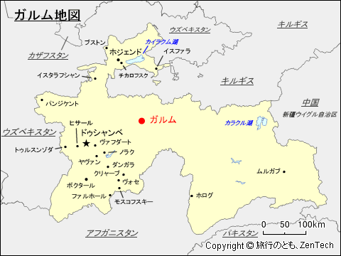 ガルム地図