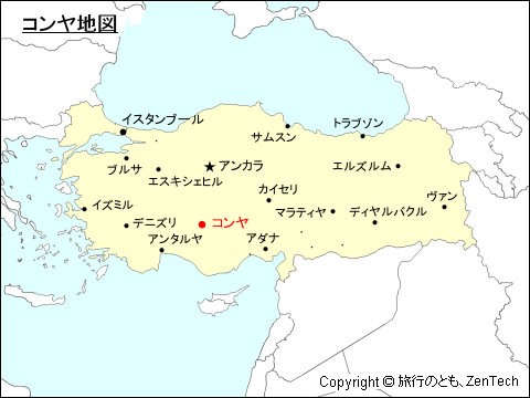 コンヤ地図
