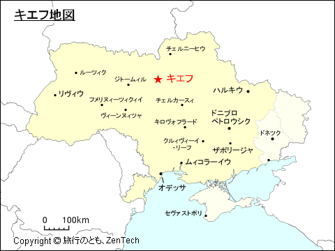 キエフ地図