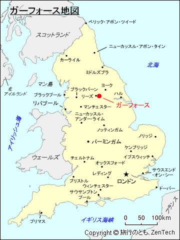 ガーフォース地図