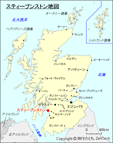 スティーブンストン地図