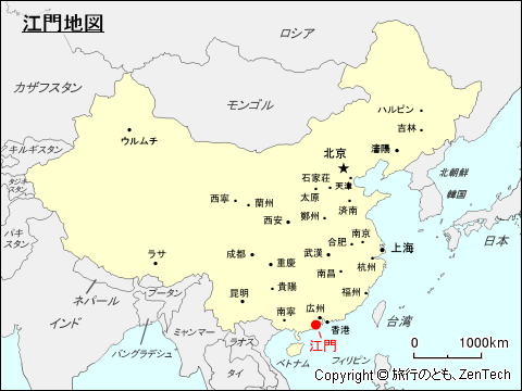 江門地図