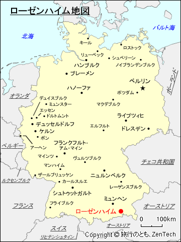 ローゼンハイム地図