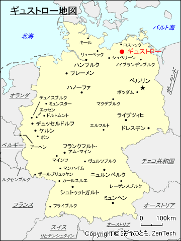 ギュストロー地図