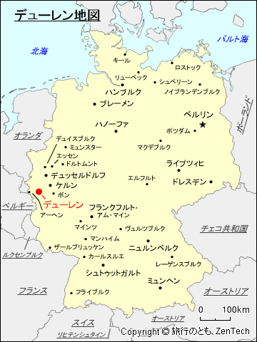 デューレン地図