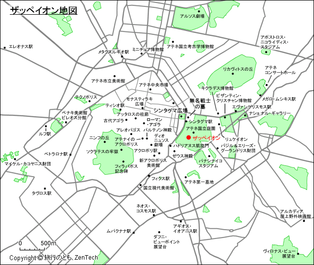 ザッペイオン地図